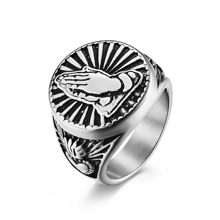 Gesture Ring [304 Stainless Steel 18K Gold Plated]