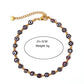 Casual Eye Resin Beaded Anklet [304 Stainless Steel]