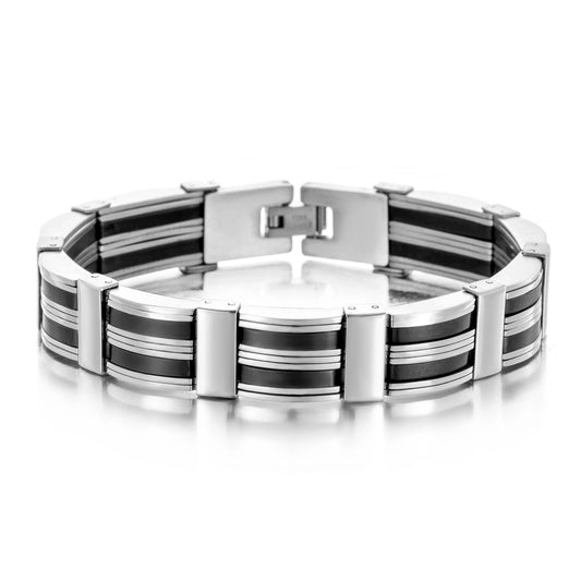 Vintage Style Roman Style Geometric Bracelet [304 Stainless Steel]