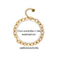 Chain Bracelets [304 Stainless Steel,14K Gold Plated]