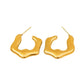 Modern Style Irregular Earrings [304 Stainless Steel,18K Gold Plated]