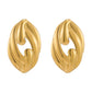 Mix Desgns Bow Knot Shell Earrings [316 Stainless Steel,18K Gold Plated]