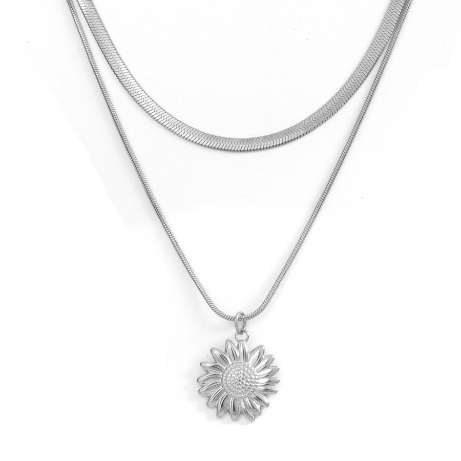 Double Layer Necklaces  [304 Stainless Steel]