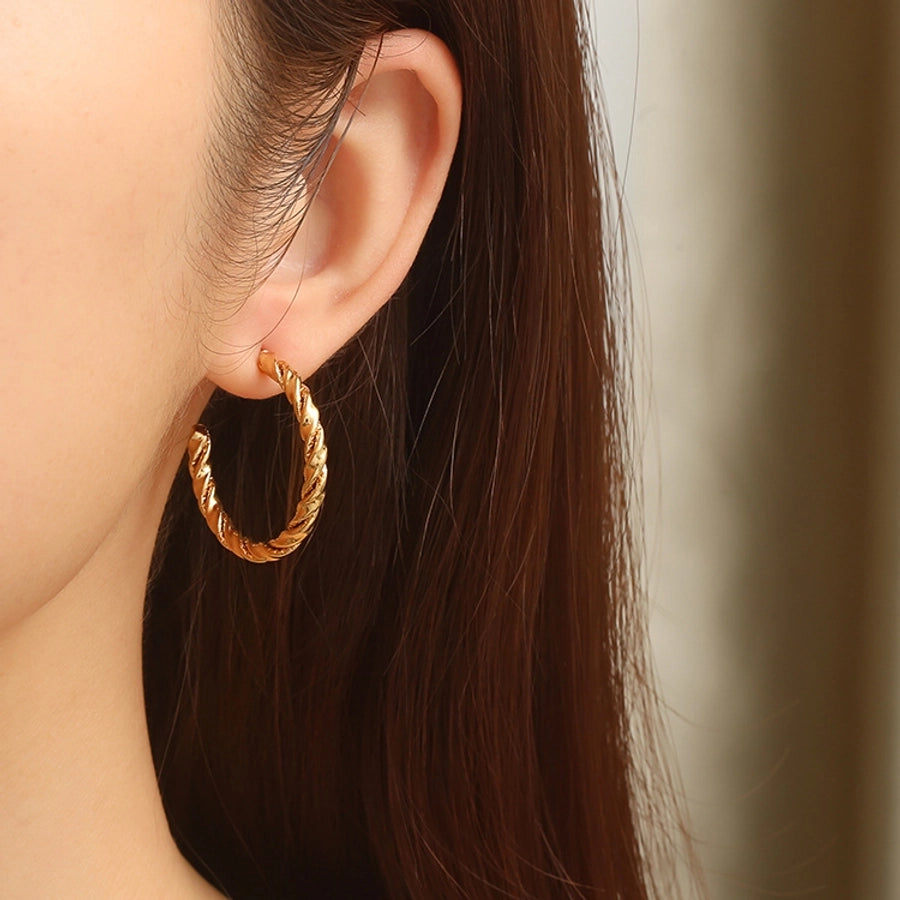 Hoop Earrings [304 Stainless Steel]