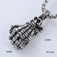 Hip-Hop Retro Streetwear Skull Necklace Pendant [304 Stainless Steel]