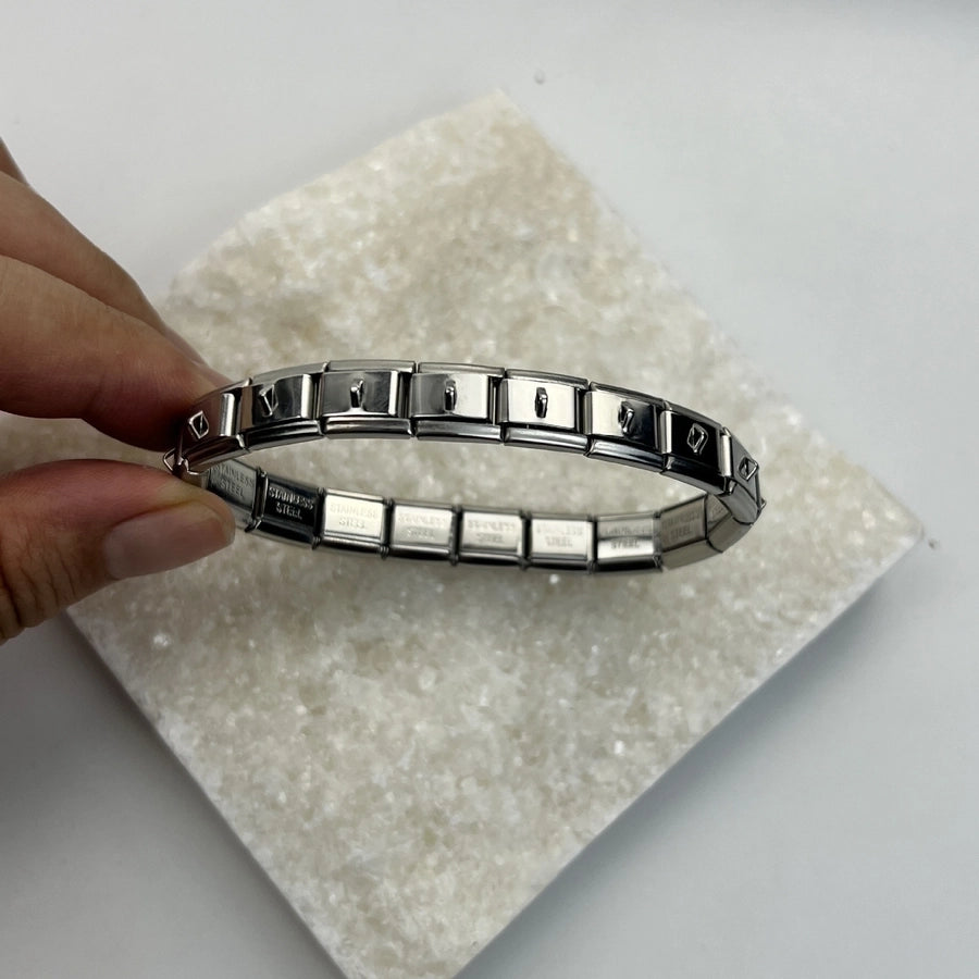 Metallic Bangle Bracelet[304 Stainless Steel]