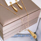 Drop Jewelry Set [304 Stainless Steel, 18K Gold Plated]