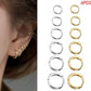 Pack of 6 Hoop Earrings [201 Stainless Steel]