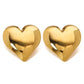 Heart Shape Earrings [304 Stainless Steel,18K Gold Plated]