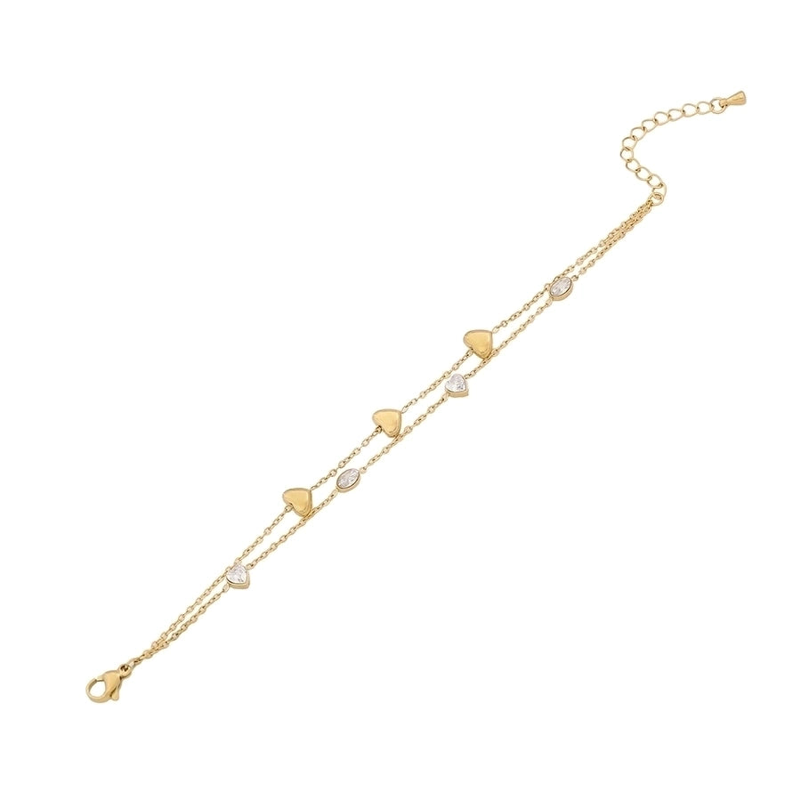 Cute Designs Bracelets [Stainless Steel, 18K Gold Plated]