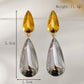 Luxurious Water Droplets Earrings [304 Stainless Steel]