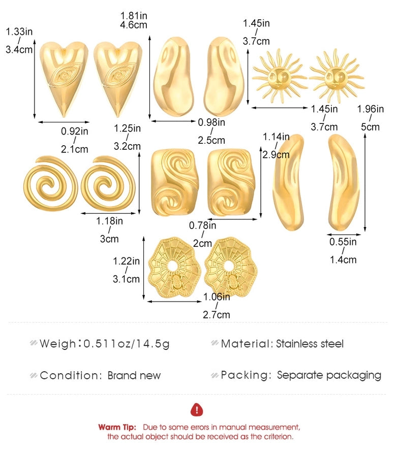 Smíchejte geometricearringy [304 z nerezové oceli]