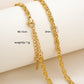 Chain Necklace [304 Stainless Steel,18K Gold Plated]