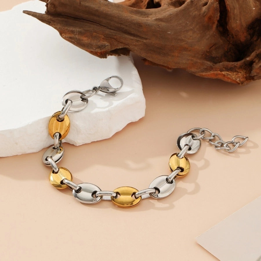 Pig nose Chain Bracelet [304 Stainless Steel]