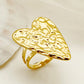 Heart Star Ring [304 Stainless Steel 14K Gold Plated]