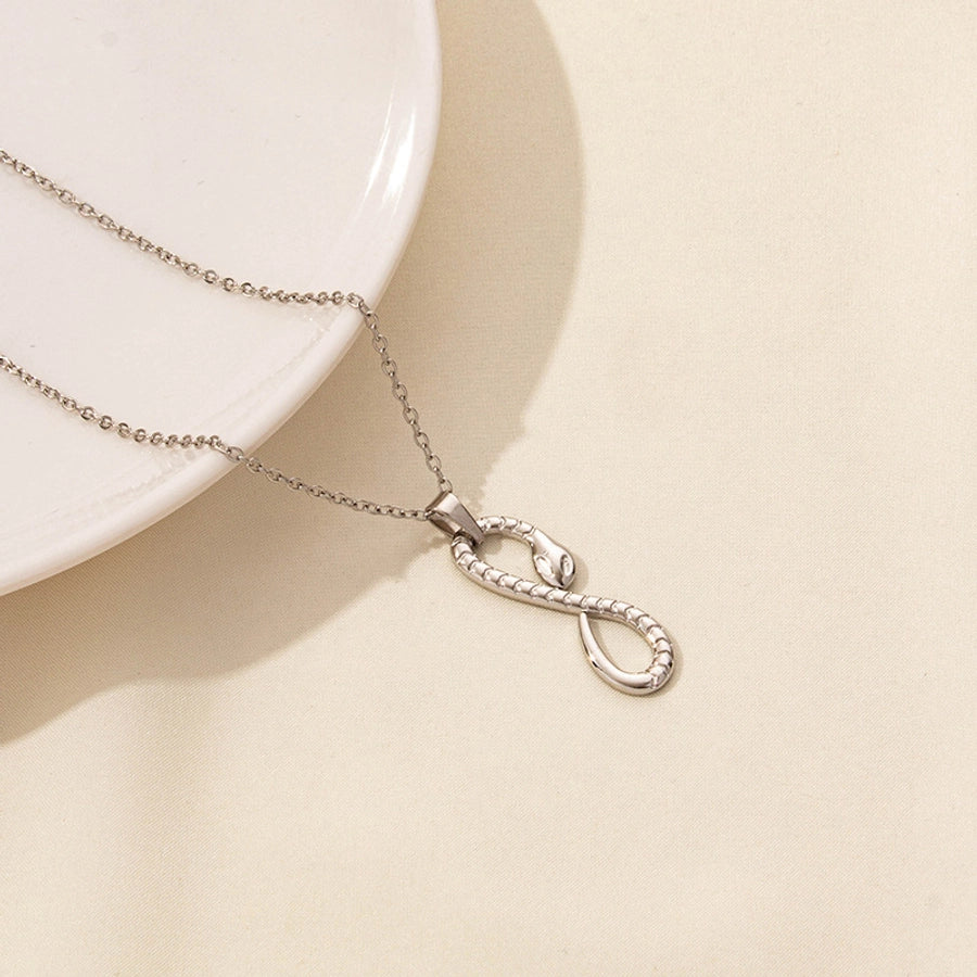 Snake Necklace [304 Stainless Steel]