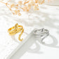 Snake Ring [304 Stainless Steel, 18K Gold Plated]