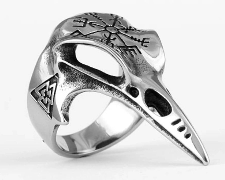 Retro Geometric 304 Stainless Steel Men'S Rings