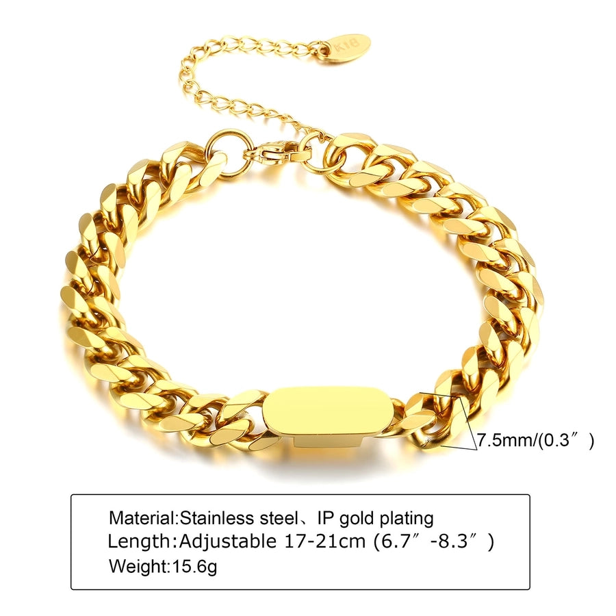 ChaiN Mix Bracelets [201,304 Stainless Steel]