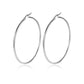 Thin Hoop Earrings [Stainless Steel]