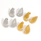 Wing Earrings [304 Stainless Steel,18K Gold Plated]