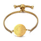 Religion Bracelet [304 Stainless Steel,18K Gold Plated]