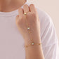 Butterfly Curb Chain Bracelet/Necklace [304 Stainless Steel, 18K Gold Plated]