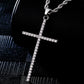 Rhinestone Cyrcon Cross [304 Stal nierdzewna, miedź]