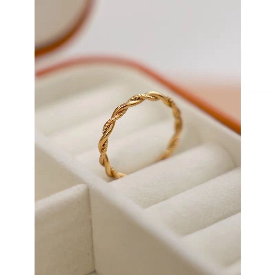 Twist Band Ring [rozsdamentes acél]