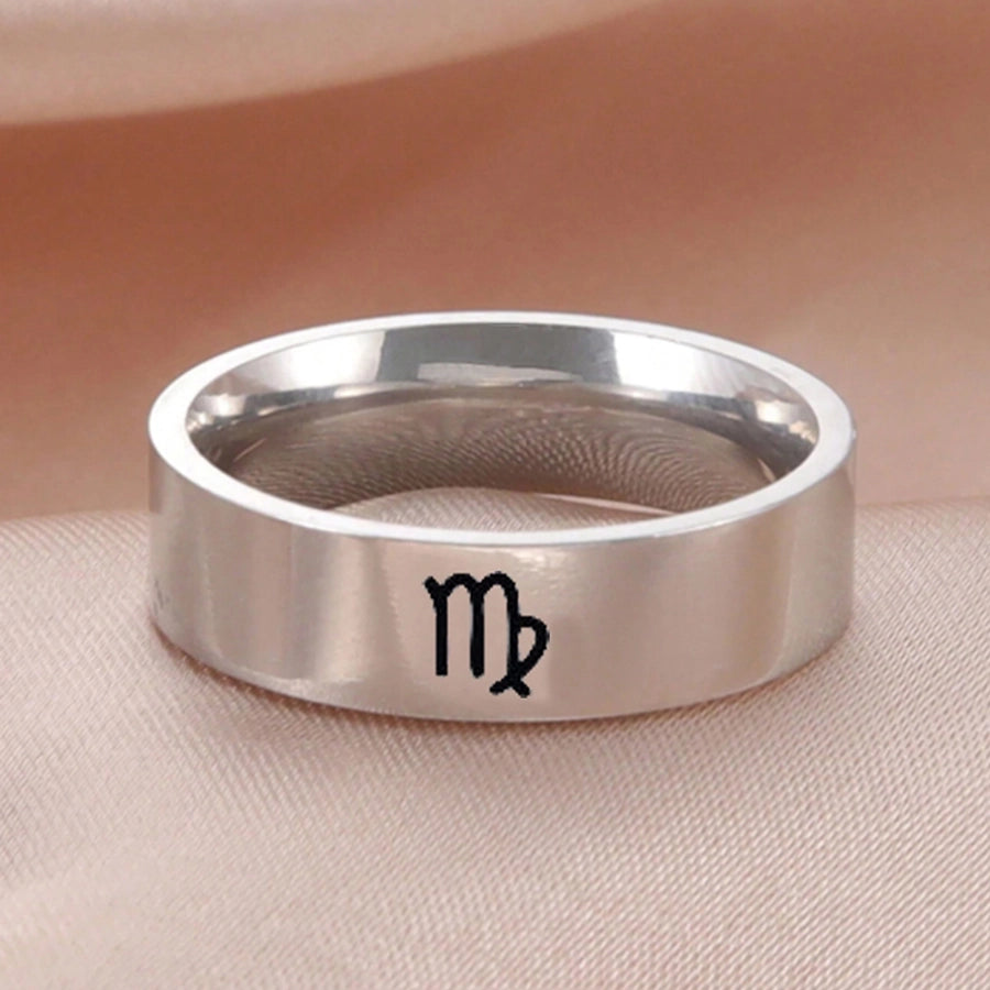 Zodiac Constellation Ring [304 Stainless Steel]