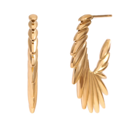 Wings Earrings [304 Stainless Steel]