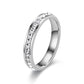 Zircon Band Ring [Stainless Steel]