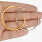 Round Hoop Earrings [304 Stainless Steel]