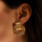 Ancient Style Earrings [304 Stainless Steel,18K Gold Plated]