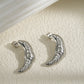 Croissant Earrings [304 Stainless Steel,18K Gold Plated]