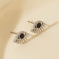 Eye Stud Earrings [304 Stainless Steel]