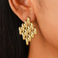 Mix Designs Earrings [304 Stainless Steel, 18K Gold Plated]