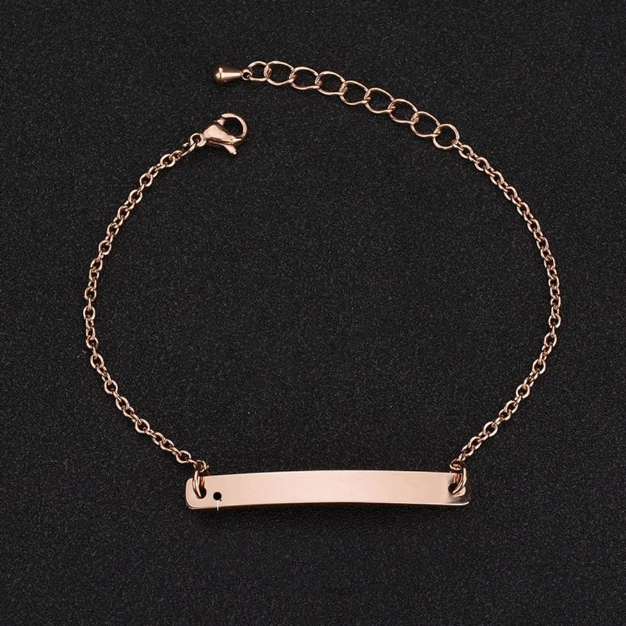 Chain Geometric Bracelet [304 Stainless Steel]