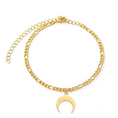 Moon Anklet [nerezová ocel]