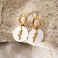 Snake Drop Earrings [304 Stainless Steel,18K Gold Plated]